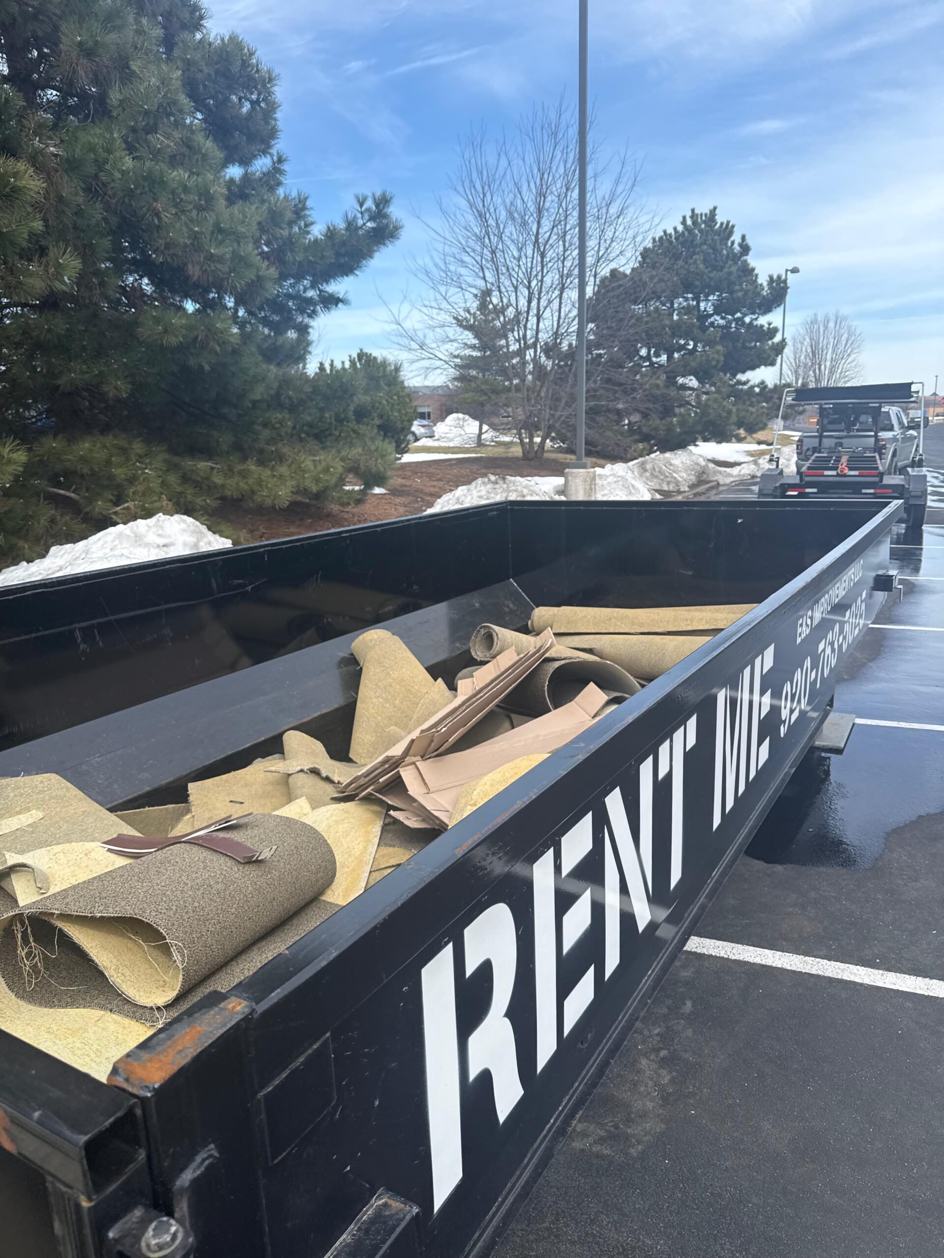 Dumpster service with E & S Improvement LLC