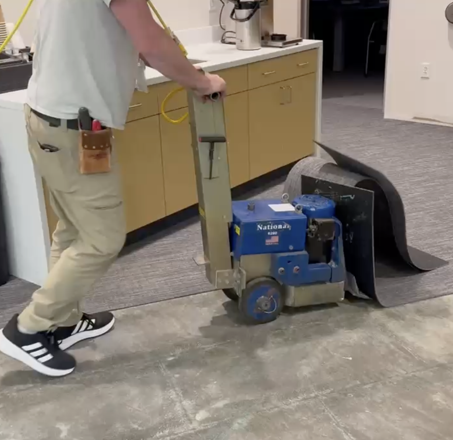 A.T.S.T. Terminator Flooring removal machine