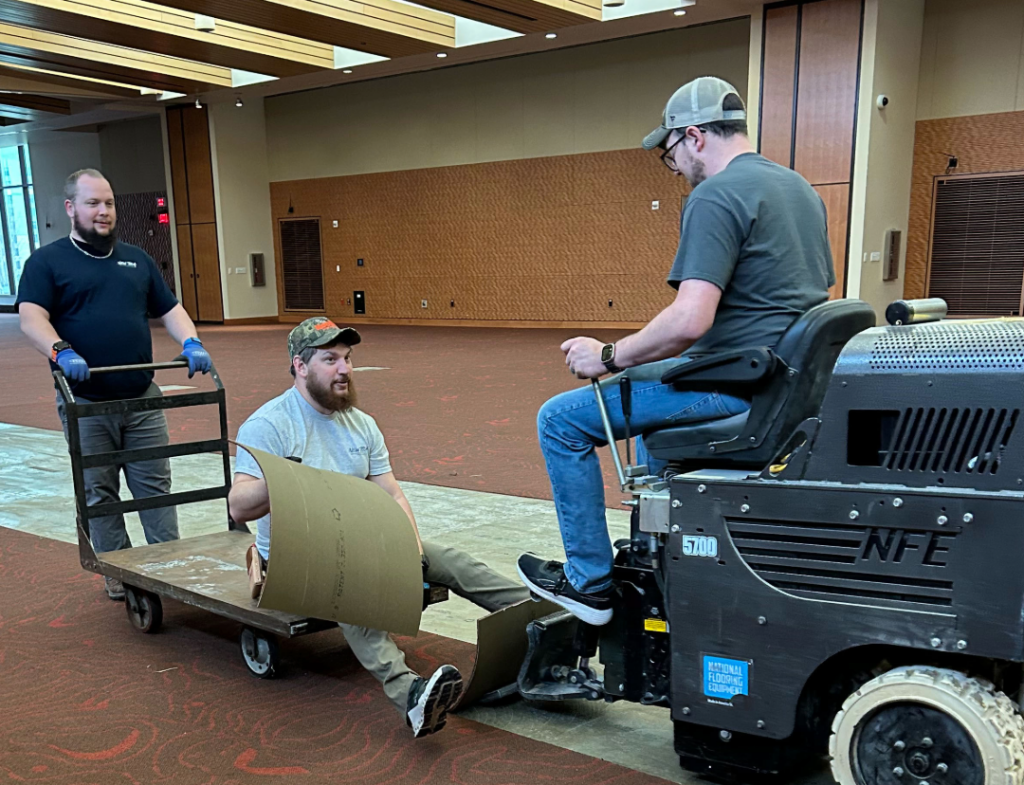 A.T.S.T. Terminator Flooring removal machine